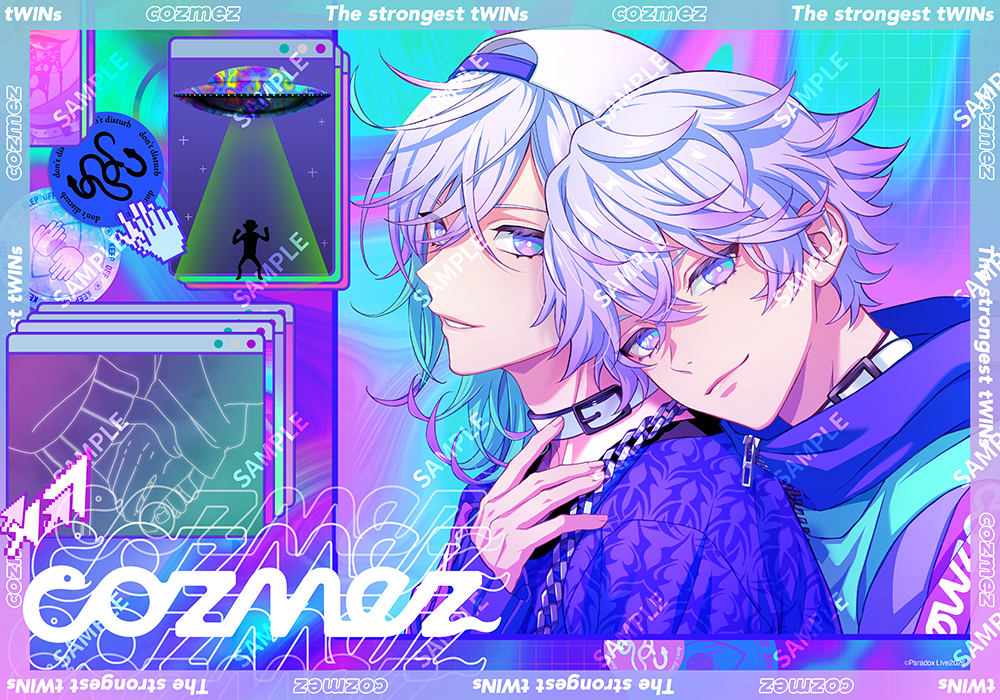 両面ビジュアルポストカード cozmez 裏